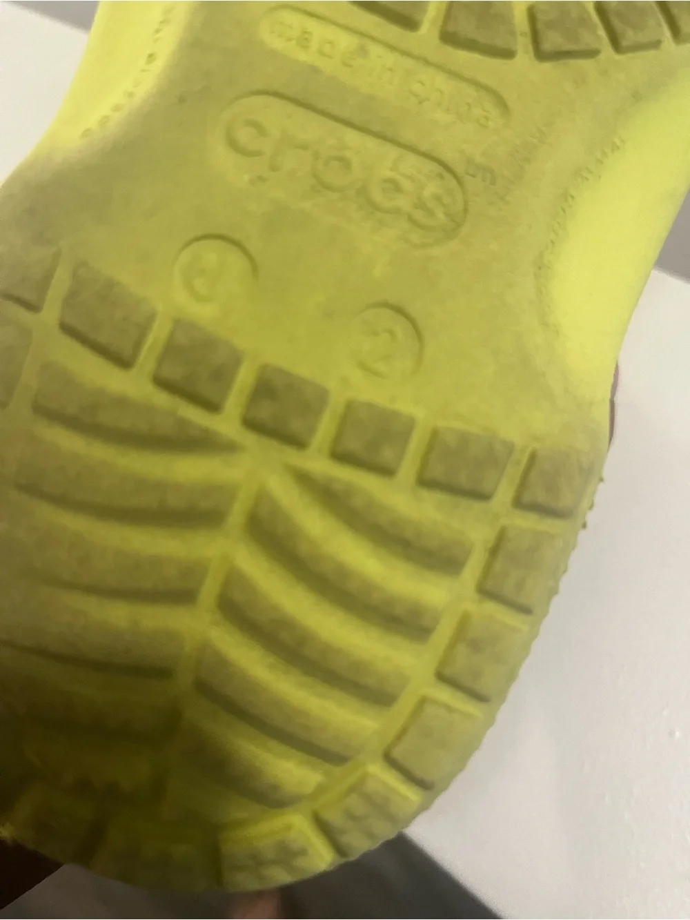CROCS Kids Classic Clog - Lime Yellow